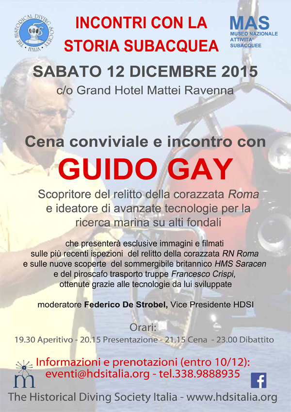 Guidi Gay with HDSItalia in Ravenna