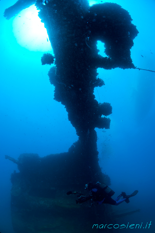 Paguro wreck end august