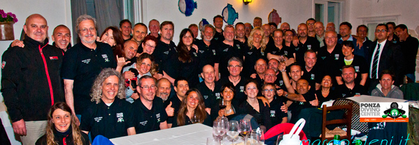 Rebreather Meeting in Ponza Diving