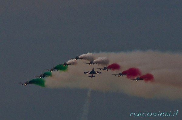 Frecce Tricolore a Ravenna