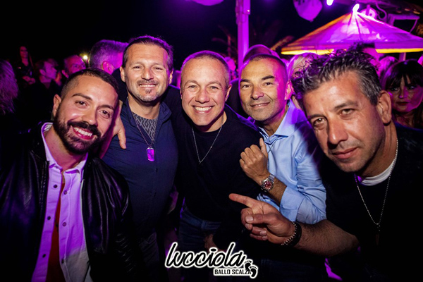 Opening party in Lucciola beach