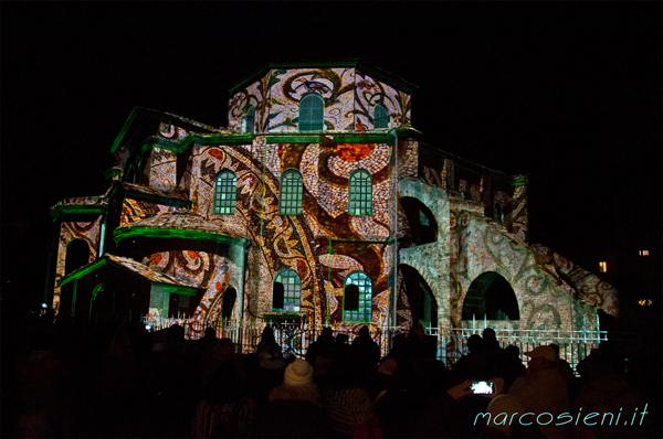 Ravenna in Luce 2018 - Basilica San Vitale