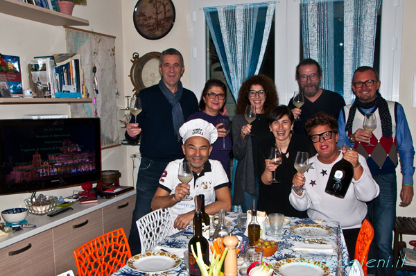 Dinner with friends