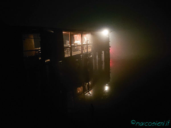 Fisching in Ravenna lagoon, Piallassa Baiona