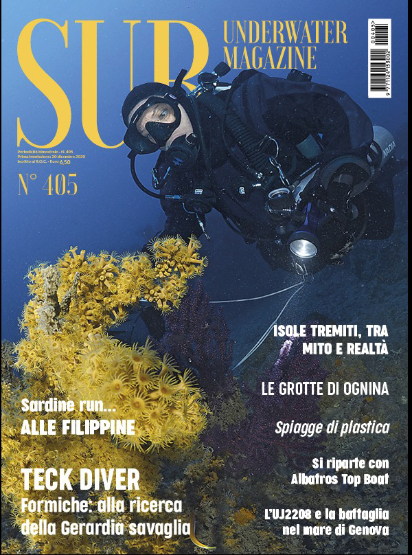 Sub Underwater Magazine, with my article about Formiche di Grosseto