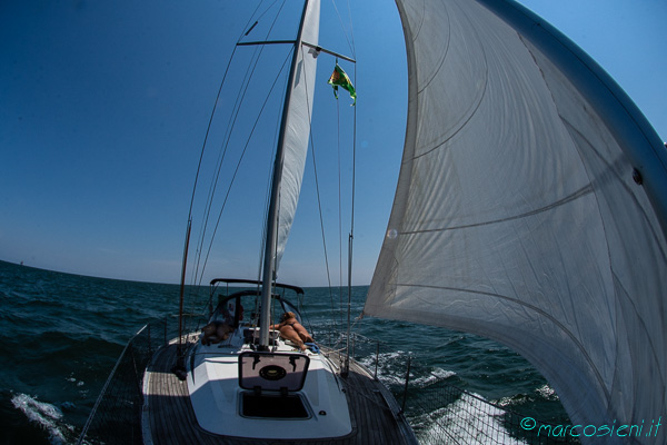 First sailing trip