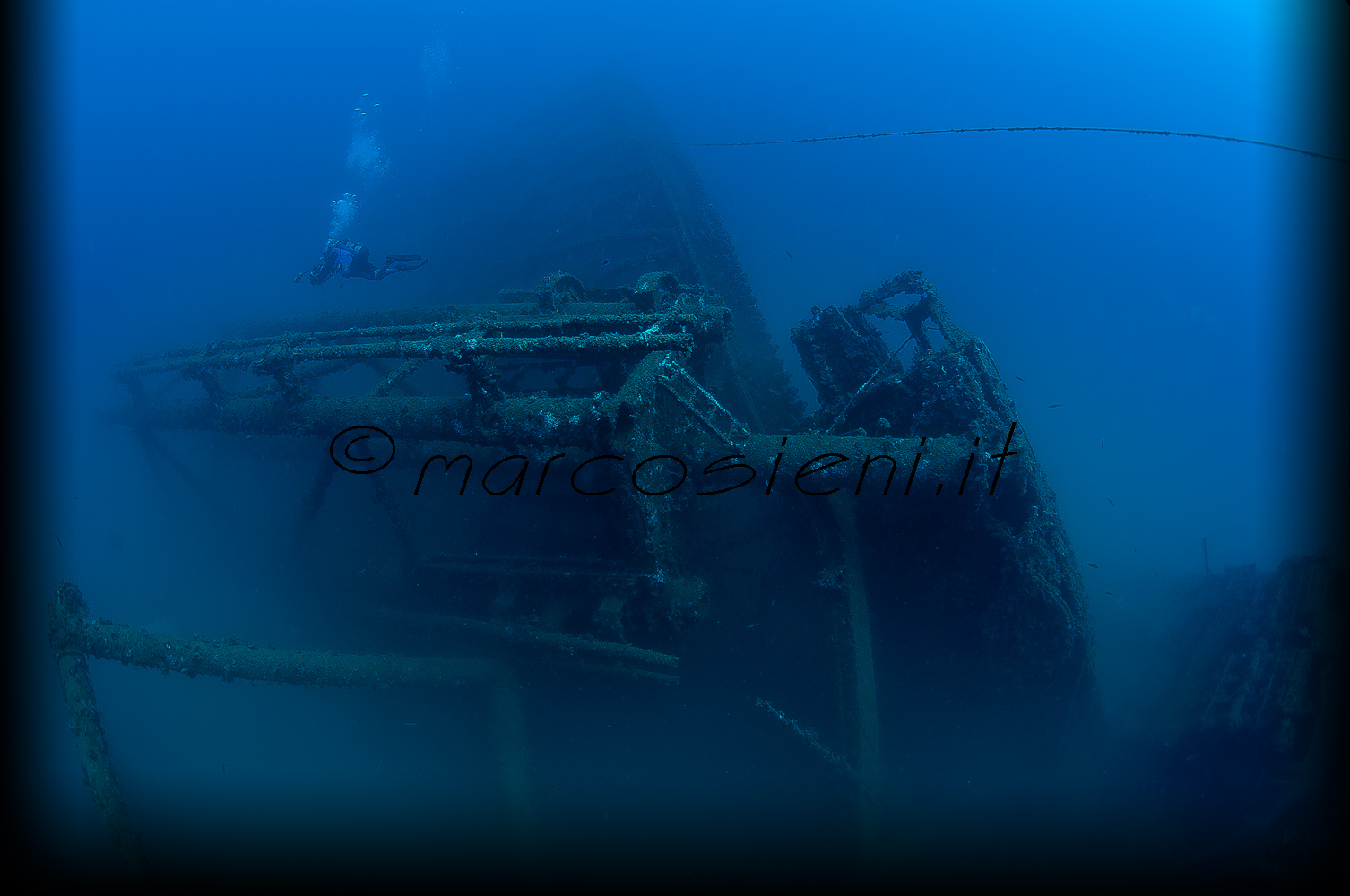 Paguro Wreck North Adriatic sea August 2012