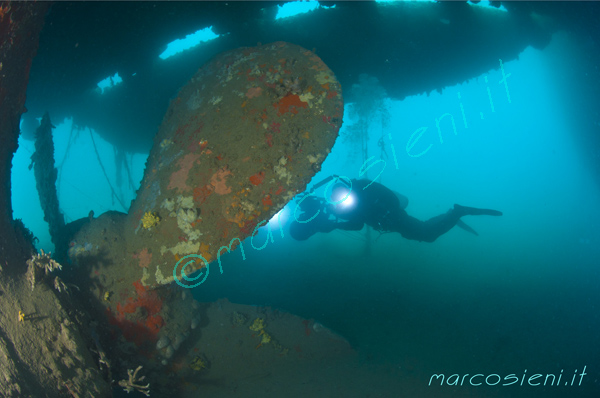 Probitas wreck Saranda - Albania