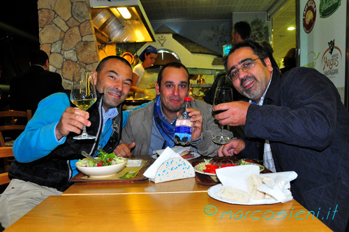 Dinner in Brindisi airport