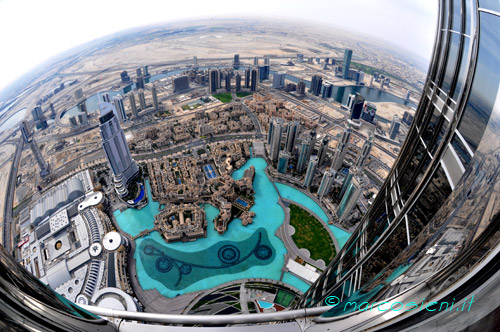 At the Top of Burj Kalifa - Dubai