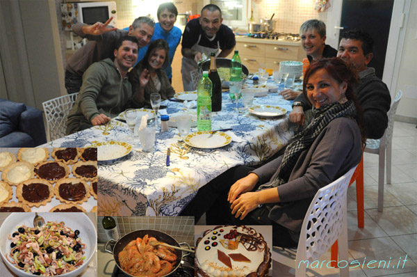 Dinner with friends