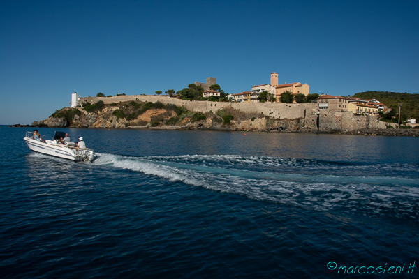 Talamone dal mare