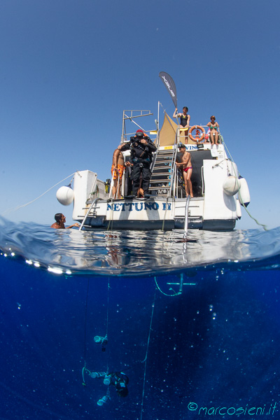 La barca del Diving La barca del Diving