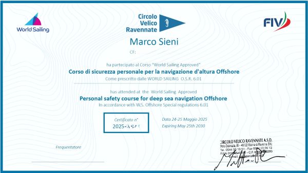 Corso OSR World Sailing