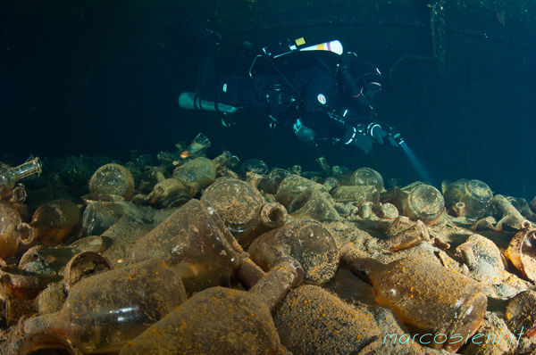 Inside Bengasi wreck