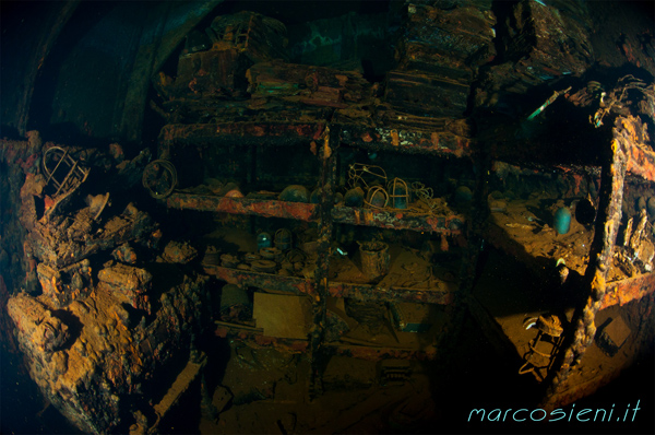 Fujikawa Maru maintenance room